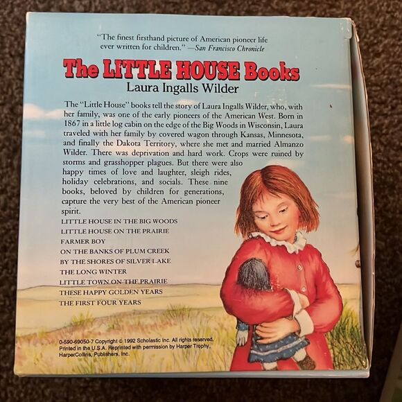 Little House Book Collection 7 of 9 originals box set - Picture 4 of 8